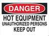 Machine & Operational Sign - 70393 - Brady Corporation