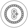 Electronic, 2 C #16 Str TC, PE Ins, OS, PSZH Jkt, SWA, Eca -- 8719LS - Image