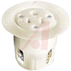 Receptacle; 15 A; 125 V; Side Wire Only; Brown; Brass; Brass; Phenolic; degC - 70116159 - Allied Electronics, Inc.