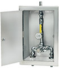Symmons TempControl® Thermostatic Mixing Valve and Piping Assembly in Cabinet (Replaces 5-102B) - 6-102B - Symmons Industries, Inc.