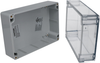 Enclosure, Wall Mount, Pc, Grey/clear; Enclosure Type Bud Industries - 22AJ1392 - Newark, An Avnet Company