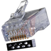 connector,modular plug,rj45(8p8c)offset,cat6,load bar,round unshield cable -- 70081272