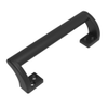 Angular Handle, Zinc, Black -- B8-DZAH-195-PC - Image