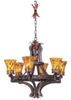 2599SB Mid. Chandeliers-Glass Up - 331911 - Capital Lighting, Inc.