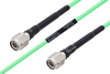 Temperature Conditioned TNC Male to TNC Male Low Loss Cable 200 cm Length Using PE-P142LL Coax - PE3M0159-200CM - Pasternack