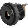 Socket, solder terminal, 6.3 mm, 2-pole, - 4840.2200 - SCHURTER Inc