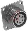 connector,metal circ,box recept,size 24,7 #8 solder socket contact,olive drab - 70108267 - Allied Electronics, Inc.