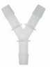 Barbed Y-Connectors, Polyethylene, 1