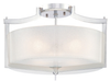 4397-77 3 Light Semi Flush - 4397-77 - Minka Group