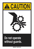 ANSI Z535 Safety Sign - 45176 - Brady Corporation