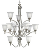 Twelve-Light Chandelier Fixture - P4510-81 - bulbs.com