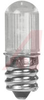 LAMP, MINIATURE, T-4 1/2, CANDELABRA SCREW, 105-125 VOLTS, 0.25 AMPS - 70013038 - Allied Electronics, Inc.