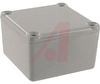 Enclosure;Diecast Aluminum;Gray Finish;2.0L x 2.0Wx 1.25H in - 70148881 - Allied Electronics, Inc.