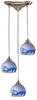 101-3MT Mini Pendants-3 Light Cluster - 415557 - Capital Lighting, Inc.