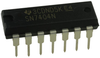 Hex Inverter, Single I/p, 22Ns, Dip-14; Logic Function Texas Instruments - 60K6904 - Newark, An Avnet Company