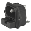 IEC Appliance Inlet C14 with Fuseholder 2-pole -- 6220 - Image