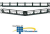 Panduit® 24-Port Patch Panel with Six Mini-Com.. - UICMPPA24BLY - TelephoneStuff.com