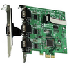 4 Port RS232 PCI Express Serial Card (3x9 pin ports + 1x9 pin port) - PX-420 - Brainboxes Limited
