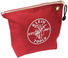 Zipper Bag, Canvas, Red, 10 X 3.5 X 8; Carrying Case Material Klein Tools - 20T8891 - Newark, An Avnet Company