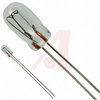 Lamp; Incandescent, T-1 Wire Terminal, 10 V; 0.027 A; 0.1 MSCP, 10,000 hrs - 70152489 - Allied Electronics, Inc.