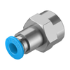 Fittings, Couplings, and Distributors - 2171-QSF-1/4-6-B-100-ND - DigiKey