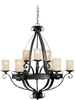 2182-09-11 Mid. Chandeliers-Pillar Candle - 787758 - Capital Lighting, Inc.