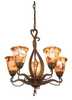 5673TP/PS11 Mid. Chandeliers-Glass Up - 424049 - Capital Lighting, Inc.