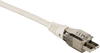 3m WH CAT7 STR Ethernet Patch Cable LSZH CM Shielded TERA Jack -- EVNSL74-80-003M