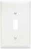 Toggle Switch Openings, One Gang, White - TP1W - Legrand