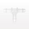 T Connector, Barbed, Natural - 61434 - Qosina Corp.