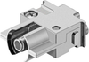 Heavy Duty Insert, Plug, 1Pos, 25Mm2; Product Range Harting - 06AC6705 - Newark, An Avnet Company