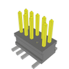 Headers, Male Pins - 612-FTSH-105-04-F-DV-007-ND - DigiKey