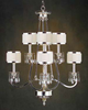 AJC-8470 Mid. Chandeliers-Drum Shades - 414327 - Capital Lighting, Inc.