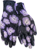 Red Steer Flowertouch A209 Pink/Purple Large Nylon Full Fingered Work & General Purpose Gloves - Nitrile Palm Only Coating - 046065-02093 - 046065-02093 - R. S. Hughes Company, Inc.
