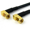 RA SMA Male to RA SMA Male Cable RG-58 Coax in 36 Inch - FMC0404058-36 - Fairview Microwave Inc.