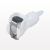 Coupling Body, In-Line Hose Barb, Shutoff -- PMCD1703 - Image