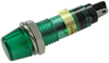 Panel Mount Indicator, Led, 7.2Mm, Green, 12V; Led Color Dialight - 30K5092 - Newark, An Avnet Company