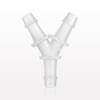 Y Connector, Barbed, Natural - 61634 - Qosina Corp.