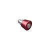 Spring Loaded Plunger, Flare-in, Large Size, With hold-open feature, Steel, Red Knob -- 56-271-1-013 - Image