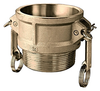 Brass Part B Female Coupler x Male NPT -- BR-B050 - Image
