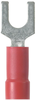 Terminal, Fork, #6, 22-16Awg, Red; Product Range Panduit - 14AC2069 - Newark, An Avnet Company