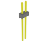 Headers, Male Pins - 612-TSW-101-12-G-D-ND - DigiKey
