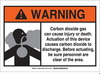 Carbon Dioxide Signs - 106062 - Brady Corporation