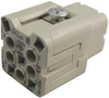 Heavy Duty Connector Insert, 4+Pe Signal, Cks Series, 5, 2, Receptacle, 4A, Socket Rohs Compliant Ilme - 90W0559 - Newark, An Avnet Company