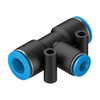 Pneumatics, Hydraulics - Fittings, Couplings, and Distributors - QST-10-6 - Quarktwin Technology Ltd.