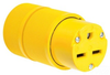 Straight Blade Power Connector - D0633 - Hubbell Wiring Device-Kellems