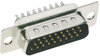 Hd D Sub Connector, Plug, 26Pos, Solder; No. Of Contacts Harting - 17AC4766 - Newark, An Avnet Company