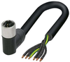 Sensor Cord, R/a, M12 Rcpt, Free End, 5M Rohs Compliant Phoenix Contact - 14AJ3062 - Newark, An Avnet Company