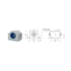Thomson Closed Type Super Smart Ball Bushing Pillow Block SS6UPB8 -- TSS6UPB-8 - Image