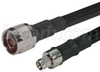 Cable Assembly, N Male / Rp-Sma Plug, 400 Series, 50Ft; Connector Type A L-Com - 23T5275 - Newark, An Avnet Company
